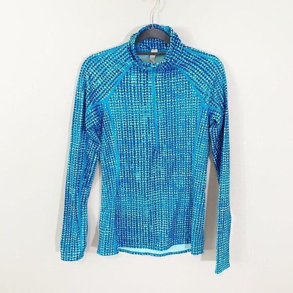 Under Armour coldgear fitted long sleeve half zip mock neck long sleeve pullover - Picture 1 of 8